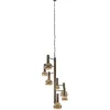 Cheap Straluma Grote 7-lichts Vide hanglamp brons
