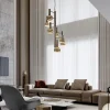 Cheap Straluma Grote 7-lichts Vide hanglamp brons