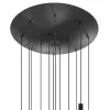 grote_lichts_videlamp_mat_1.webp Best Straluma Grote 12-lichts videlamp mat zwart met zwarte pendels