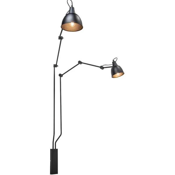 grote_lichts_wandlamp_met_1.webp Clearance Straluma Grote 2-lichts wandlamp met verstelbare armen