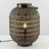grote_oosterse_tafellamp__1.webp Sale Straluma Grote Oosterse tafellamp lantaarn donker bruin