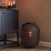 grote_oosterse_tafellamp__4.webp Sale Straluma Grote Oosterse tafellamp lantaarn donker bruin