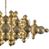 Shop Straluma Grote ovale hanglamp Blow mat brass