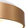 Best Sale Straluma Grote plafondlamp goud 48 cm inclusief LED