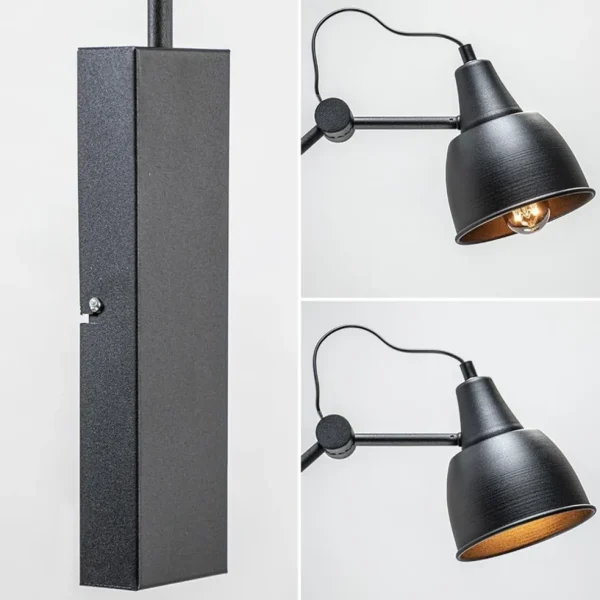 grote_retro_wandlamp_met__3.webp Cheap Straluma Grote retro wandlamp met zwarte kap verstelbaar