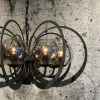 grote_ronde_hanglamp_meta_3.webp Best Straluma Grote ronde hanglamp metaal met smoke glas en spot