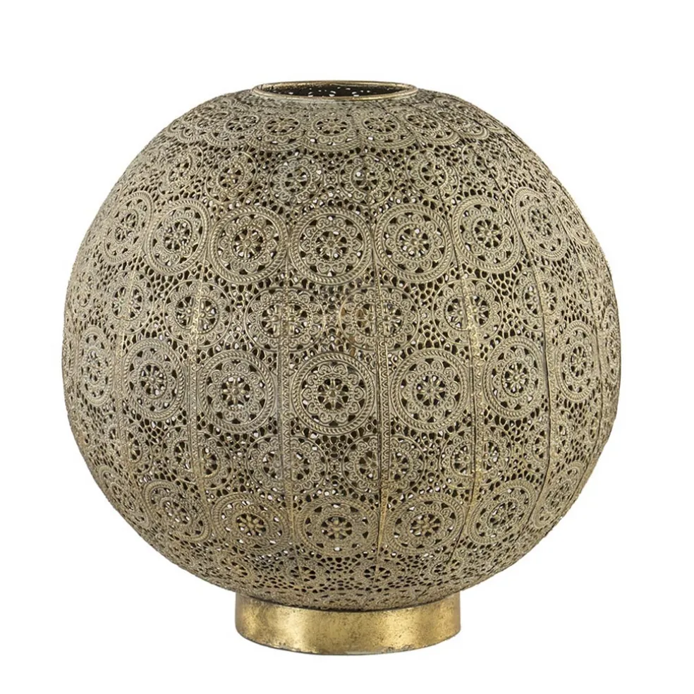 grote_tafellamp_antiek_me_0.webp Outlet Straluma Grote tafellamp antiek messing met decoratief dessin