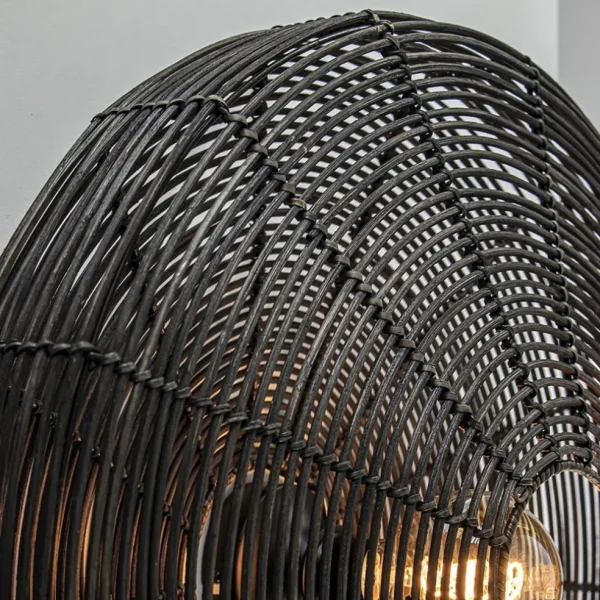 grote_wandlamp_mataka_don_2.webp Cheap Straluma Grote wandlamp Mataka donker bruin rotan inclusief snoer