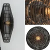 grote_wandlamp_mataka_don_3.webp Cheap Straluma Grote wandlamp Mataka donker bruin rotan inclusief snoer