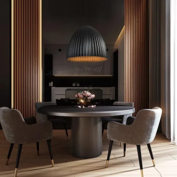 grote_xl_hanglamp_relief__4.webp Discount Straluma Grote XL hanglamp relief zwart met goud