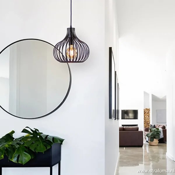 hanglamp_aglio_cm_zwart_4.webp Flash Sale Straluma Hanglamp Aglio 28cm zwart