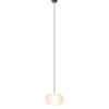 New Straluma Hanglamp Arena 1L 30cm zwart/kap wit