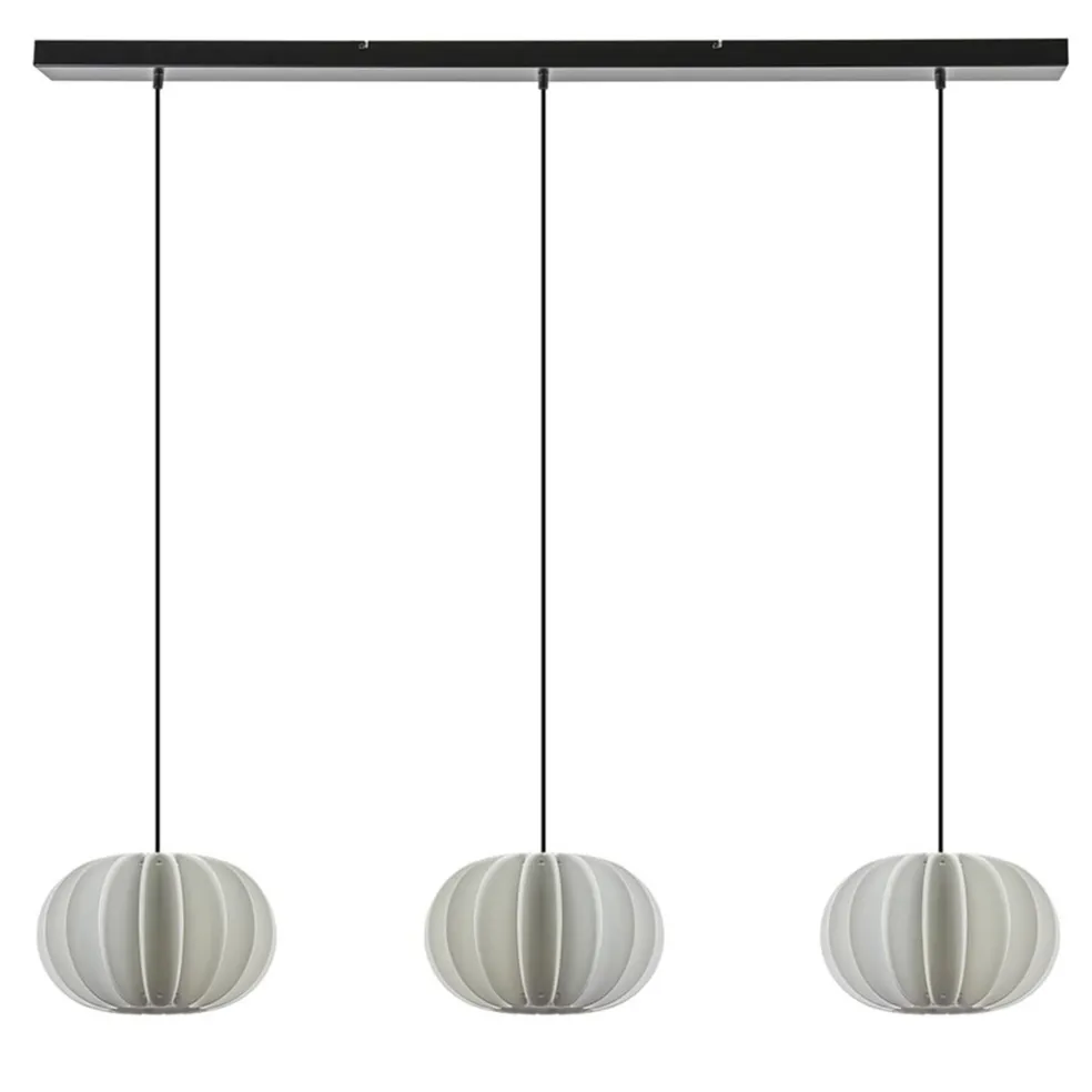 hanglamp_arena_l_op_balk__0.webp Best Sale Straluma Hanglamp Arena 3L op balk zwart/kap wit