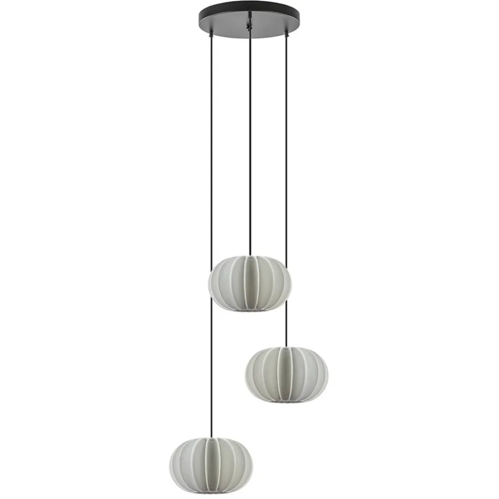 hanglamp_arena_l_rond_zwa_0.webp Sale Straluma Hanglamp Arena 3L rond zwart/kap wit