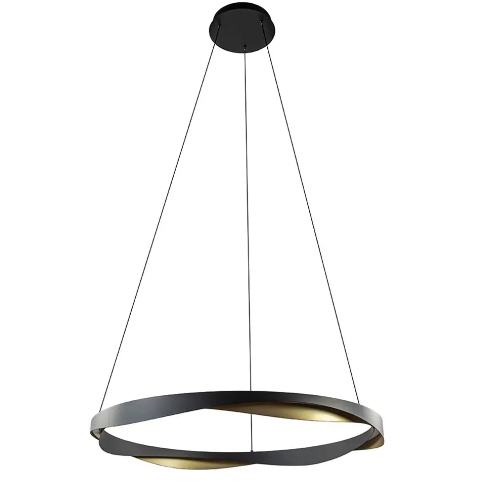 hanglamp_ascoli__ring_zwa_0.webp Clearance Straluma Hanglamp Ascoli 85 ring zwart/matgoud