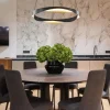 New Straluma Hanglamp Ascoli 65 rond zwart/matgoud
