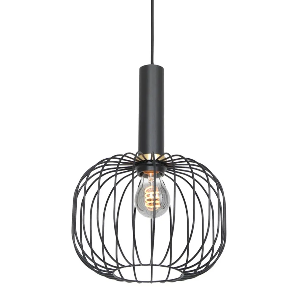 hanglamp_aureole_cilinder_0-1.webp Fashion Straluma Hanglamp Aureole cilinder breed zwart