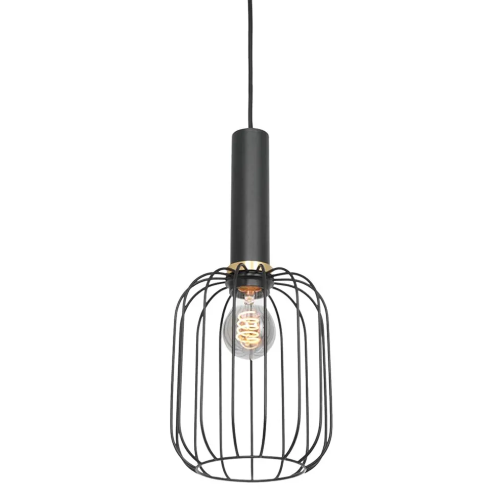 Cheap Straluma Hanglamp Aureole cilinder smal zwart