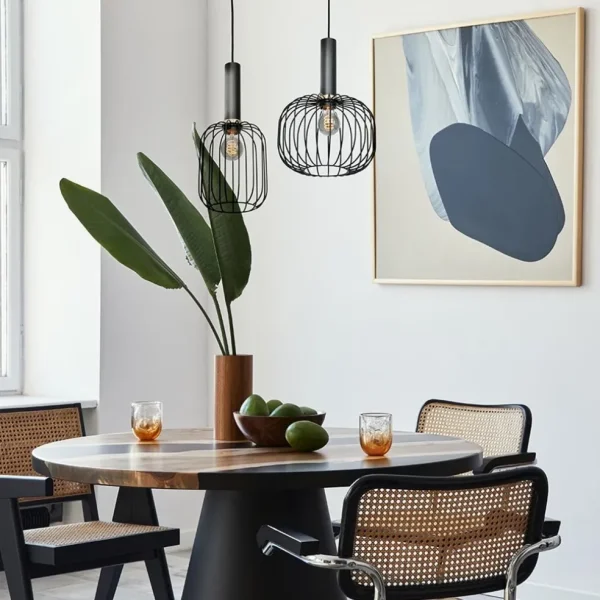 hanglamp_aureole_cilinder_4.webp Cheap Straluma Hanglamp Aureole cilinder smal zwart