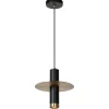 Cheap Straluma Hanglamp badkamer zwart met brons IP44