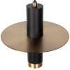 Cheap Straluma Hanglamp badkamer zwart met brons IP44