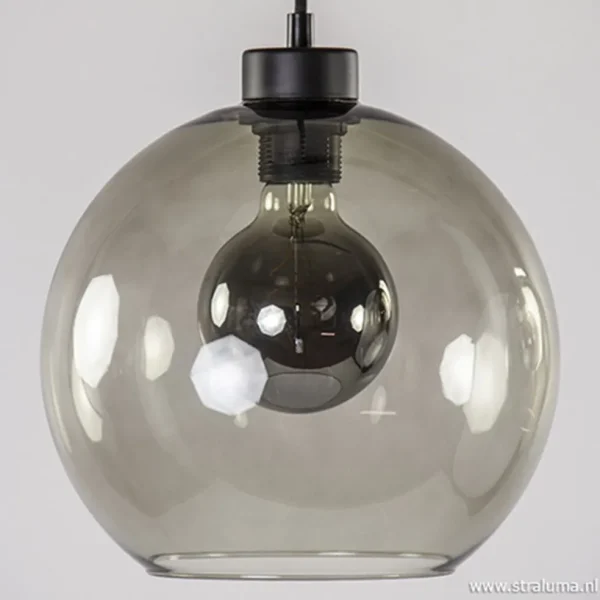 Cheap Straluma Hanglamp balk 3L smoke bolglas