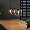 Cheap Straluma Hanglamp balk 3L smoke bolglas