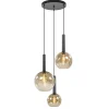 hanglamp_bella_l_rond_zwa_1.webp New Straluma Hanglamp Bella 3L rond zwart+smoke glas