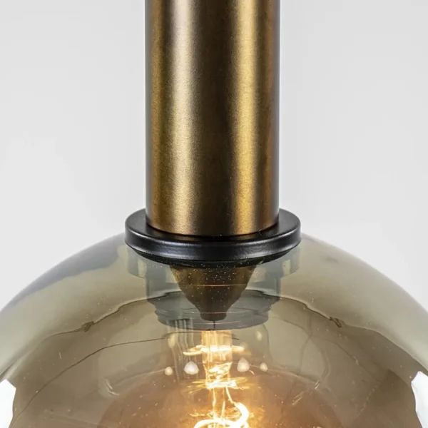 hanglamp_bella_l_zwartbro_2.webp Best Straluma Hanglamp Bella 8L zwart/brons/smoke mix