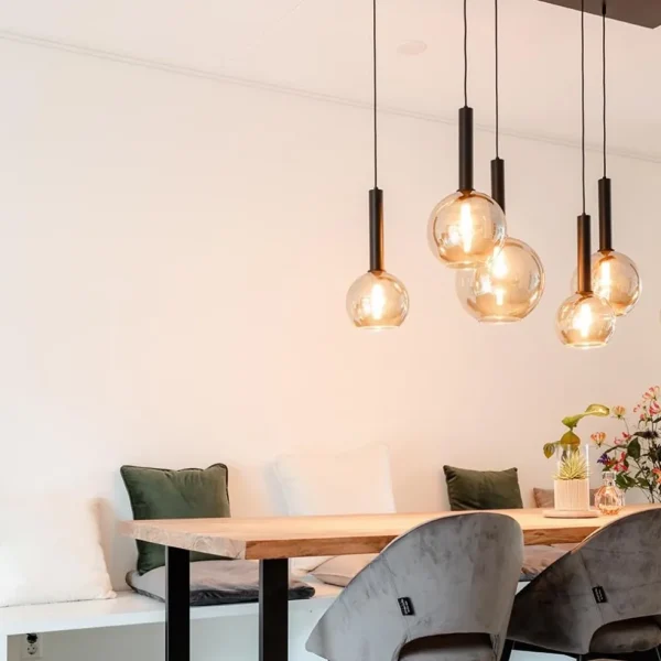 hanglamp_bella_smoke_l_mu_4.webp Cheap Straluma Hanglamp Bella Smoke 6L multipendel zwart/glas mix
