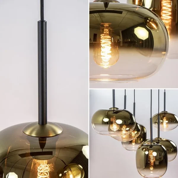 hanglamp_bellini_l_zwartg_2.webp Fashion Straluma Hanglamp Bellini 6L zwart/gradient gold