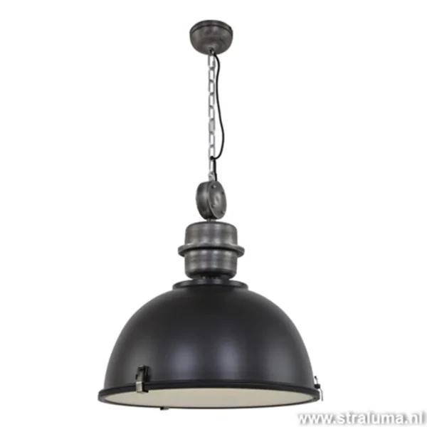 hanglamp_bikkel__zwart_in_1.webp Best Sale Straluma Hanglamp Bikkel 52 zwart industrieel