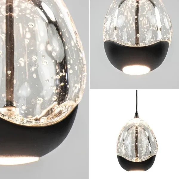hanglamp_black_egg_l_zwar_3-1.webp Cheap Straluma Hanglamp Black Egg 1L zwart/helder glas