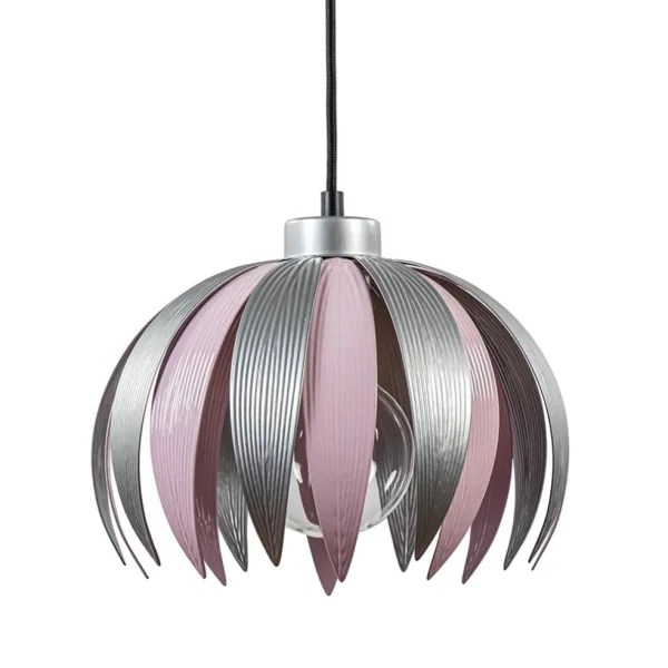 hanglamp_bloem_kinderkame_0.webp Cheap Straluma Hanglamp bloem kinderkamer grijs/roze