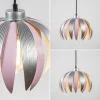 hanglamp_bloem_kinderkame_3.webp Cheap Straluma Hanglamp bloem kinderkamer grijs/roze