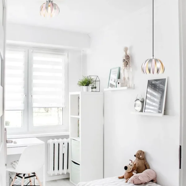 hanglamp_bloem_kinderkame_4.webp Cheap Straluma Hanglamp bloem kinderkamer grijs/roze