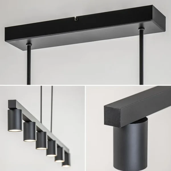 Flash Sale Straluma Hanglamp Bounce 6L 160cm zwart