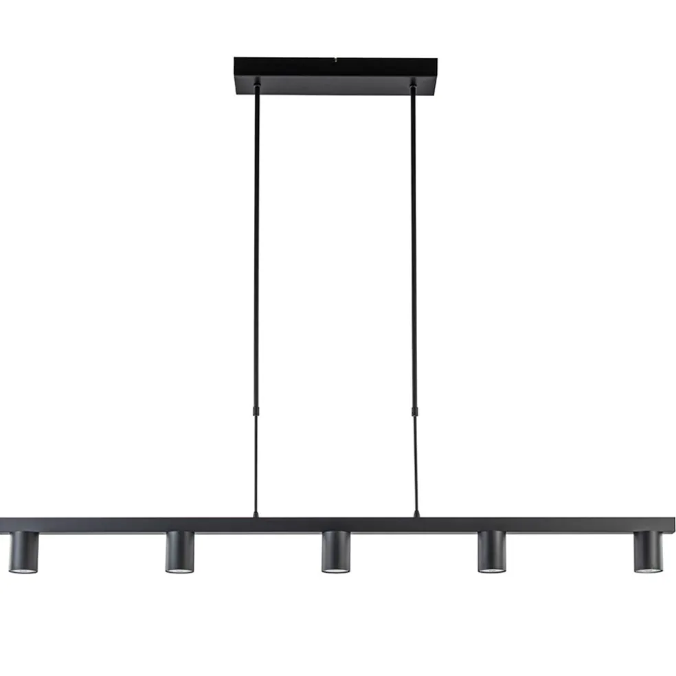 hanglamp_bounce_l_tube_sp_0.webp Cheap Straluma Hanglamp Bounce 5L tube spot zwart