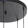 hanglamp_bounty_l_rond_zw_3.webp Sale Straluma Hanglamp Bounty 5L rond zwart/matgoud
