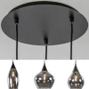 hanglamp_cambio_l_rond_zw_3.webp Clearance Straluma Hanglamp Cambio 3L rond zwart smoke glas