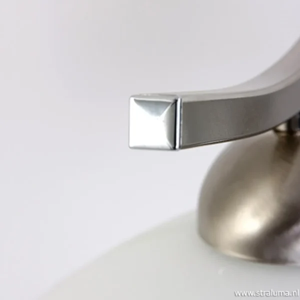 New Straluma Hanglamp Capri staal glas eettafel