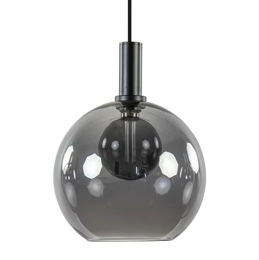 hanglamp_chandra_l_zwart__0-1.webp Fashion Straluma Hanglamp Chandra 1L zwart + glas 30cm