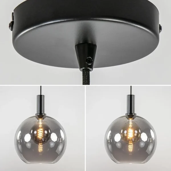 hanglamp_chandra_l_zwart__3-1.webp Fashion Straluma Hanglamp Chandra 1L zwart + glas 30cm