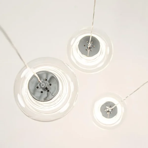 hanglamp_chroomhelder_gla_2.webp Fashion Straluma Hanglamp chroom/helder glas 3-lichts