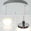 hanglamp_chroomhelder_gla_3.webp Fashion Straluma Hanglamp chroom/helder glas 3-lichts