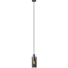 hanglamp_cilinder_zwart_m_1.webp Outlet Straluma Hanglamp cilinder zwart met smoke glas