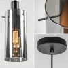 hanglamp_cilinder_zwart_m_2.webp Outlet Straluma Hanglamp cilinder zwart met smoke glas