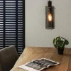 hanglamp_cilinder_zwart_m_4.webp Outlet Straluma Hanglamp cilinder zwart met smoke glas