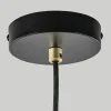 Shop Straluma Hanglamp Claire 1L zwart/matgoud