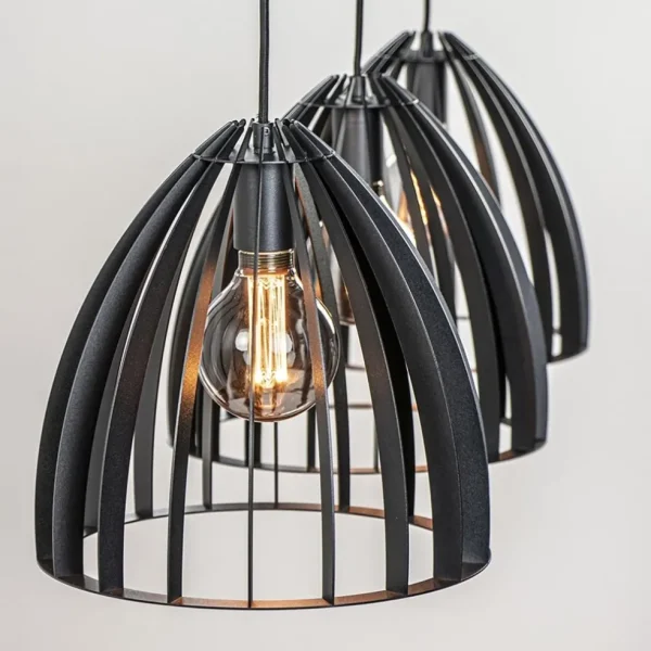 hanglamp_dean_lichts_zwar_2.webp Online Straluma Hanglamp Dean 3-lichts zwart